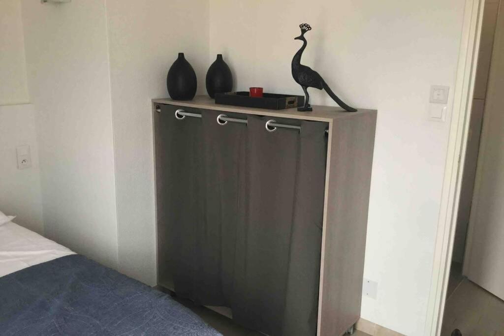 T3 Vue Exceptionnelle Avec Acces Prive A La Plage, Wifi, Clim - Dansnotreappart-Com - Valras-Plage Exterior foto
